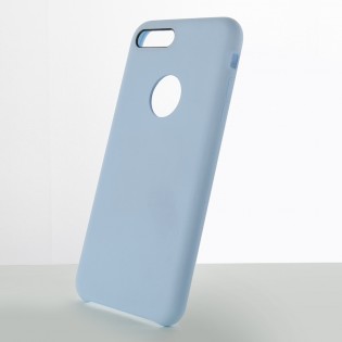 Чохол накладка Xiaomi Guildford Liquid Silicone Magnetic Plug iPhone 7 Plus Blue